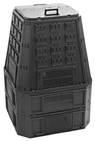 Kompostér EVOBLACK, 850 lit., černý