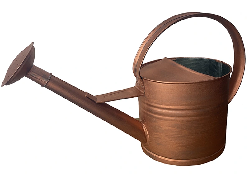 Konva s růžicí ANGARDEN patina měď, na zalévání