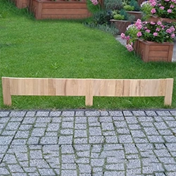 Zahradní palisáda 1 m, akátové dřevo