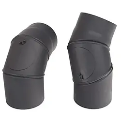 Koleno nastavitelné 0-90/150/2 mm s CO, 3 segmentové