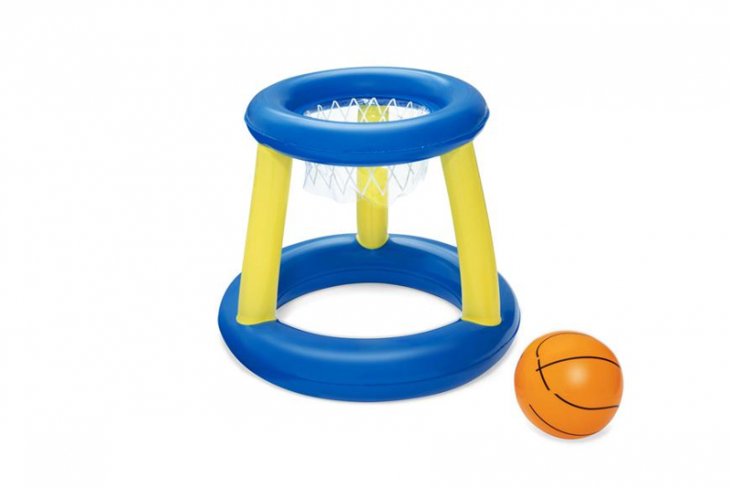 Hračky Bestway® 52418, Splash 'N' Hoop - nafukovací, míč a koš do vody
