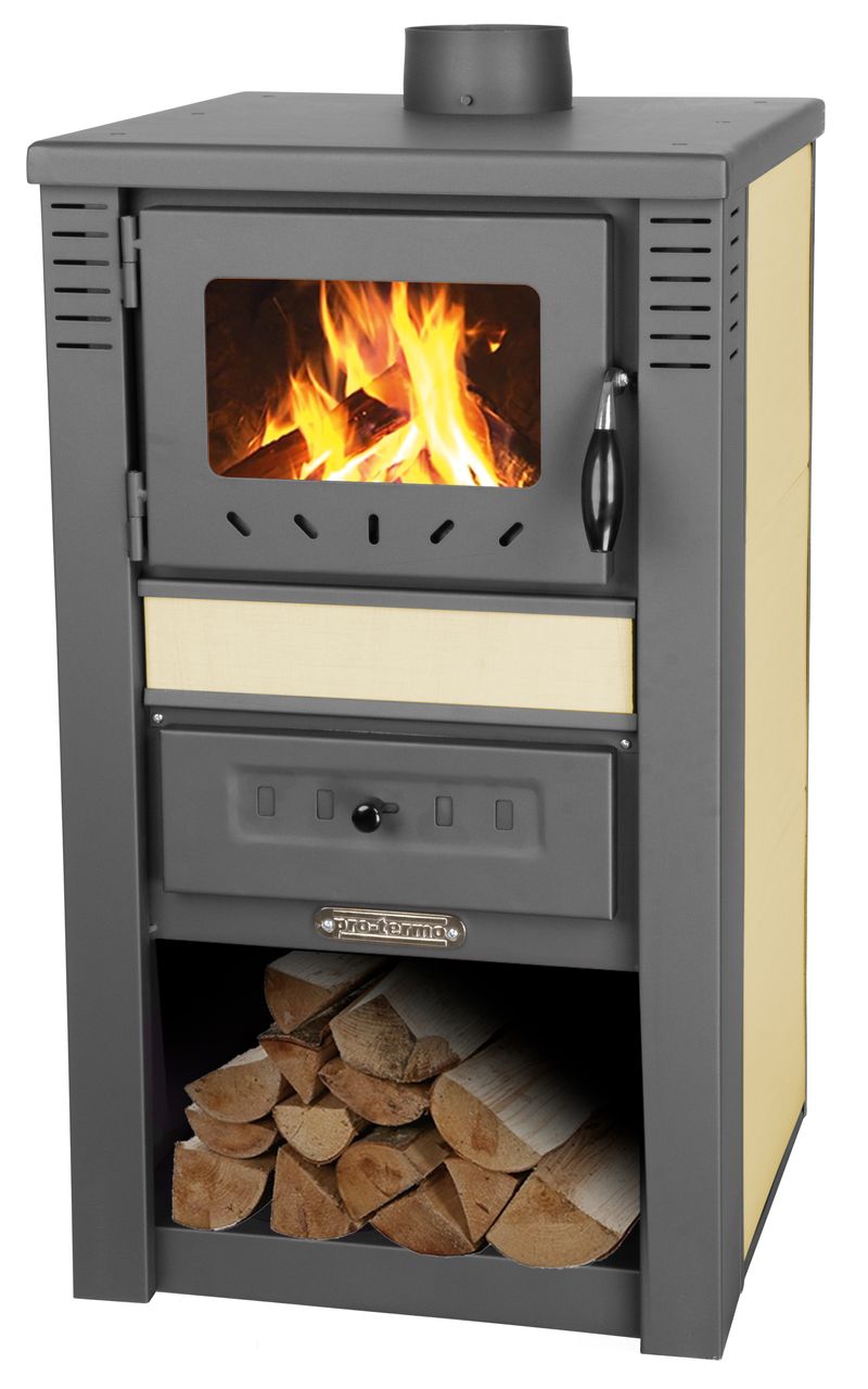 Krbová kamna Nova Ceramic, 7,5 kW, 120 mm, béžová