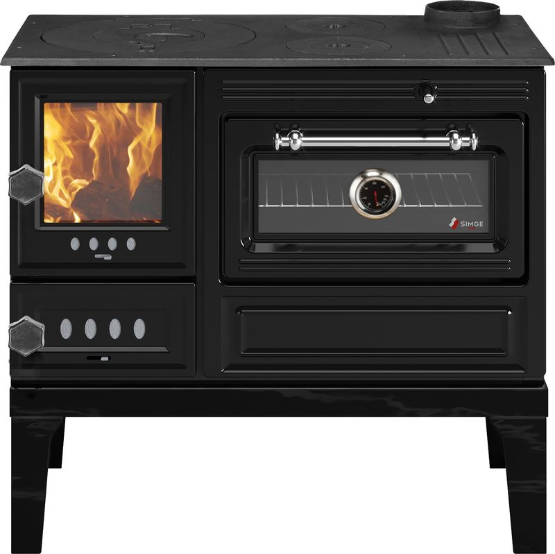 Sporák 6020-U AURA L, 9 kW, pravý, černý