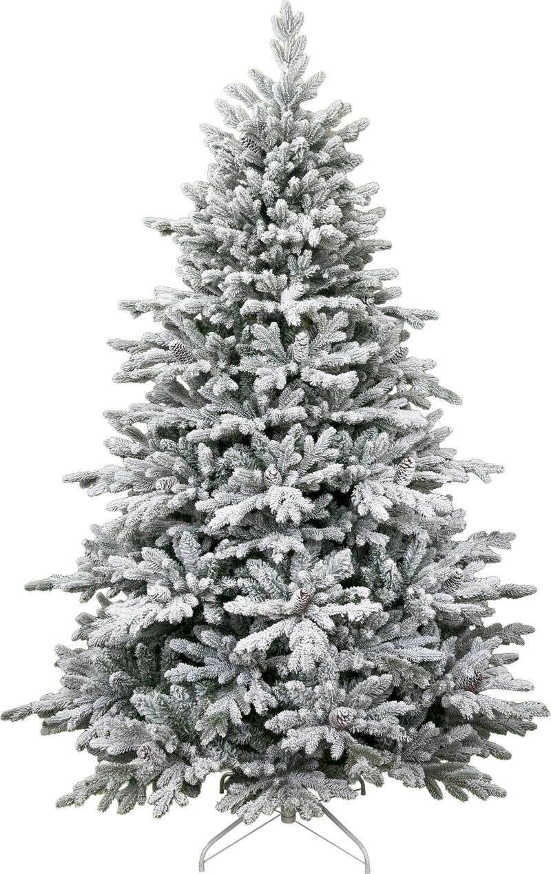 Stromeček MagicHome Vánoce Frosty, zasněžený, 3D+2D, extra hustý, 210 cm