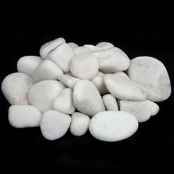 Dekorační kameny bílé - malé