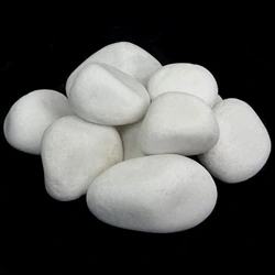 Dekorační kameny bílé - velké