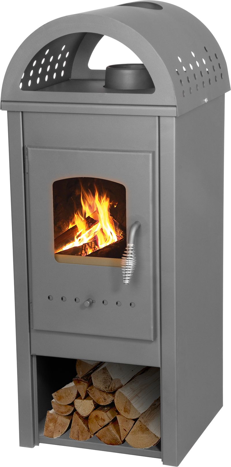 Krbová kamna Thalia Nera Plus, 5,4 kW, 120 mm