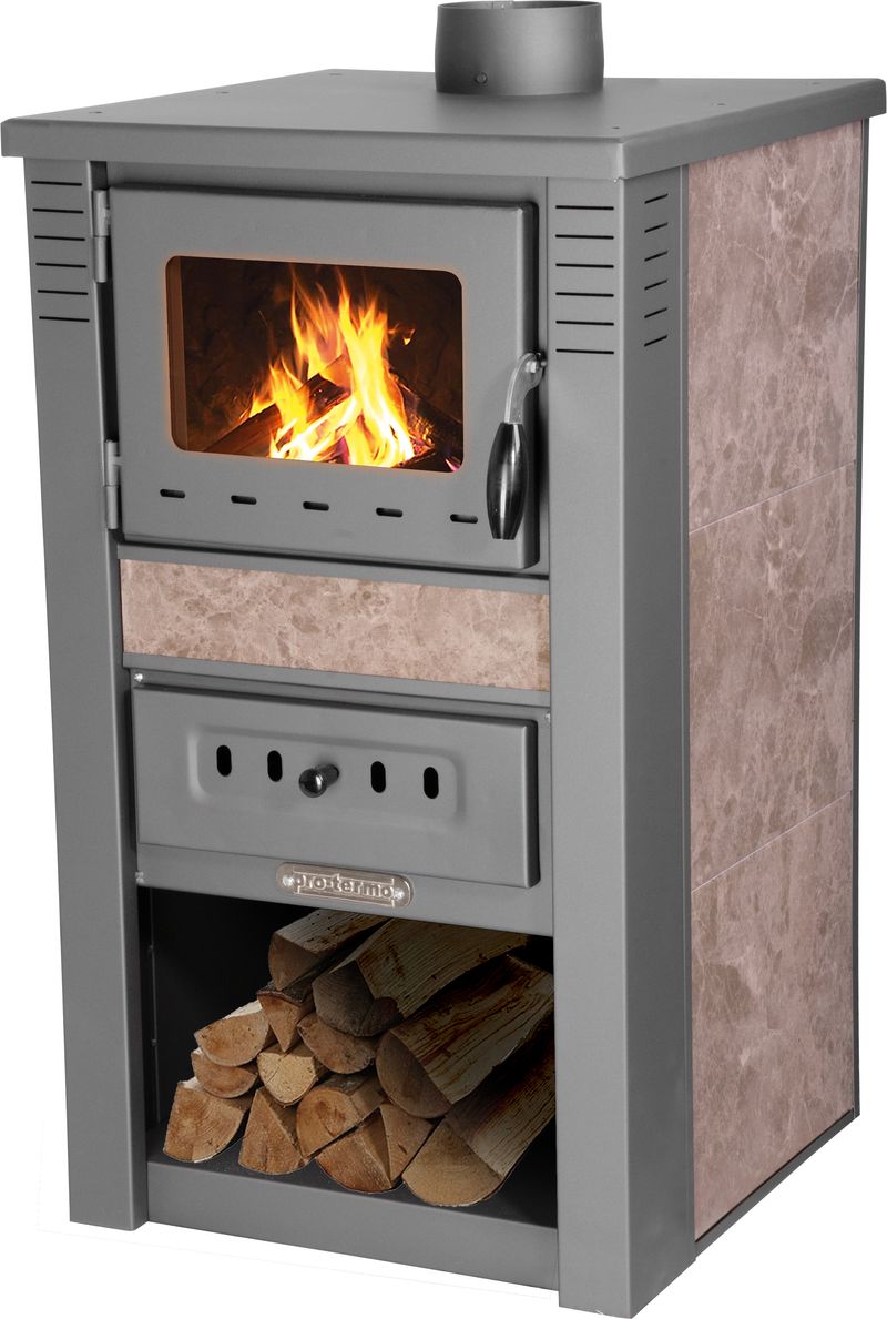 Krbová kamna Nova Ceramic, 7,5 kW, 120 mm, mocca